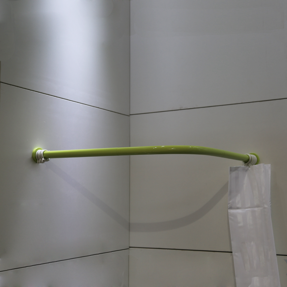 L-Shaped Shower Curtain Rod