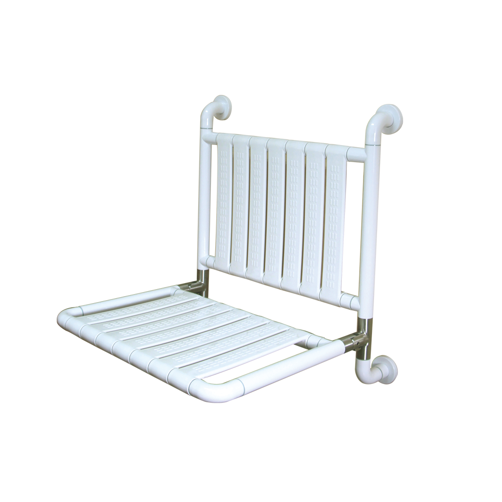 Lift-up Shower Seat With Backrest