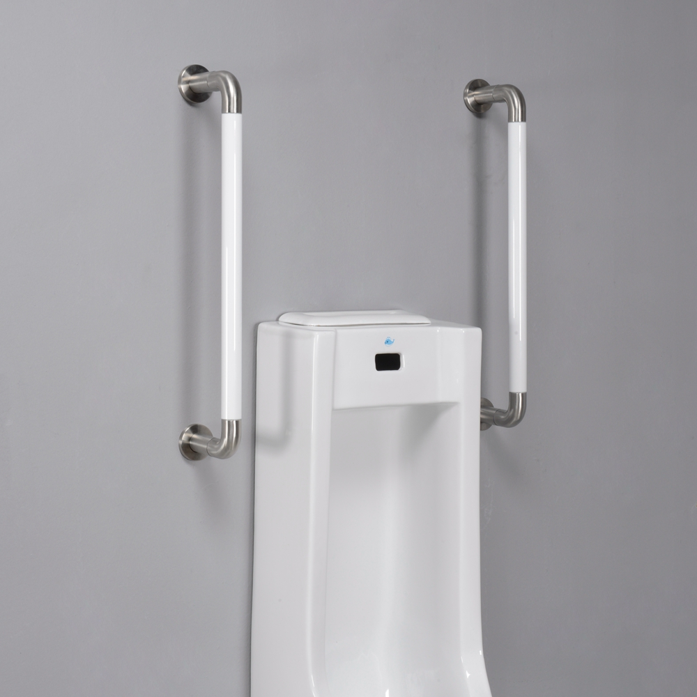 Stainless Steel and Nylon Combined  Straight Support Rail For Urinal